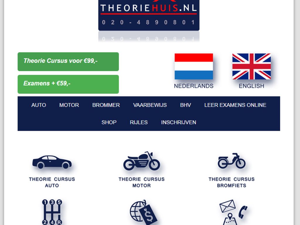 FDBW Theoriehuis Website